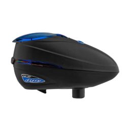 Dye Rotor R2 Electronic Paintball Loader - Black / Blue Ice