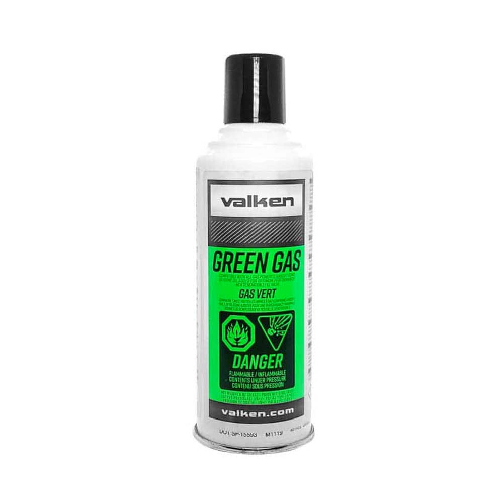Réservoir de Gaz Vert Valken Pour Airsoft 8 onz Impact