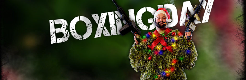 boxing day paintball