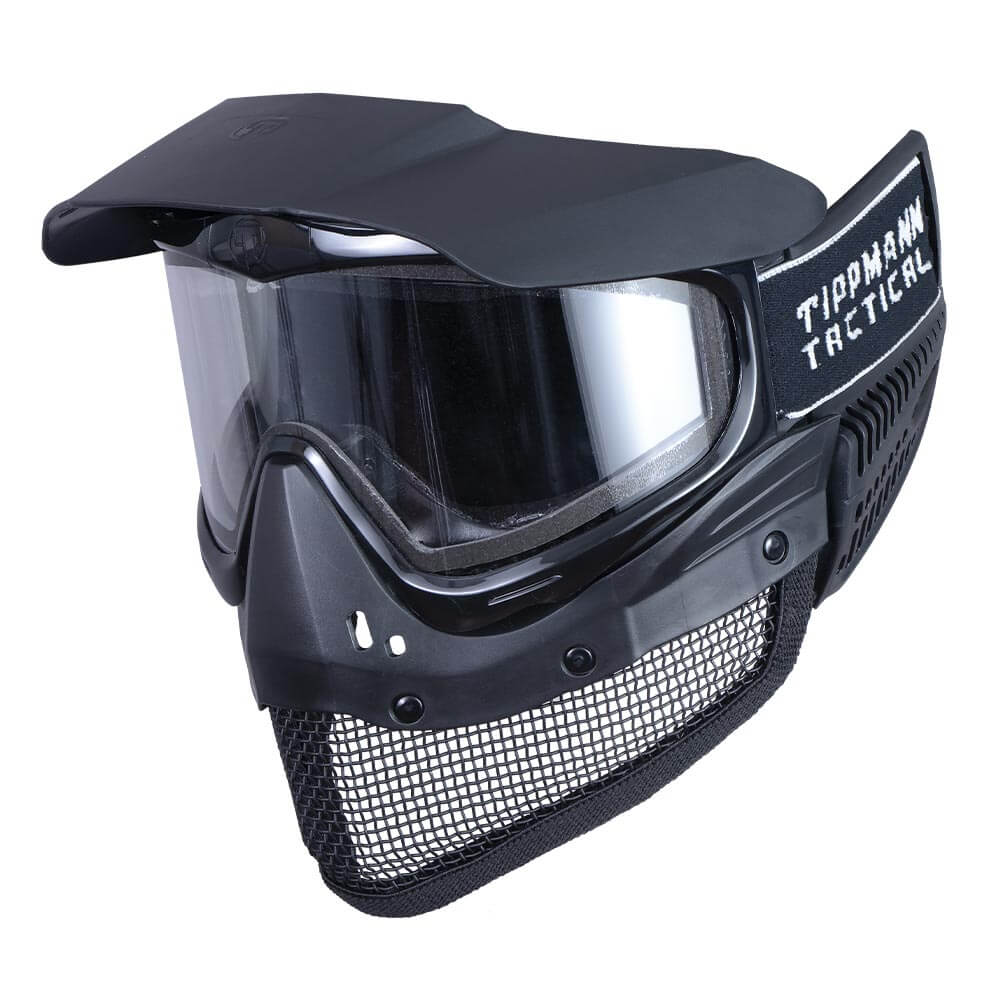 Masque D’Airsoft et/ou Paintball Tippmann Tactical E-Mesh Avec Lentille Thermique – Noir