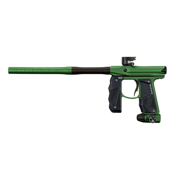 Empire Mini GS 2.0 Paintball Gun With 2 Piece Barrel – Dust Green/Brown