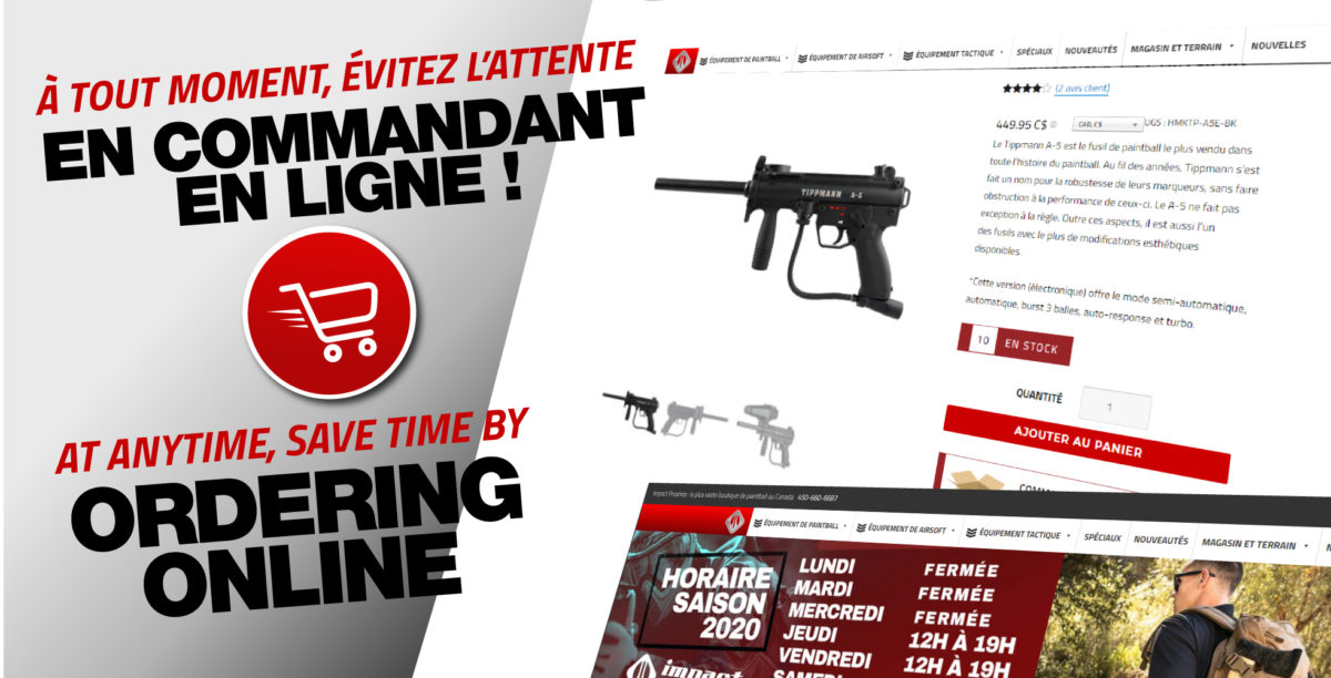 À tout moment, évitez l’attente en commandant en ligne!