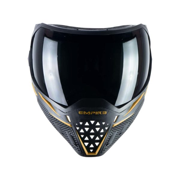 Empire EVS Paintball Mask With Thermal Lens - Black/Gold