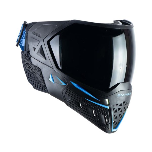 Empire EVS Paintball Mask With Thermal Lens - Black/Navy Blue