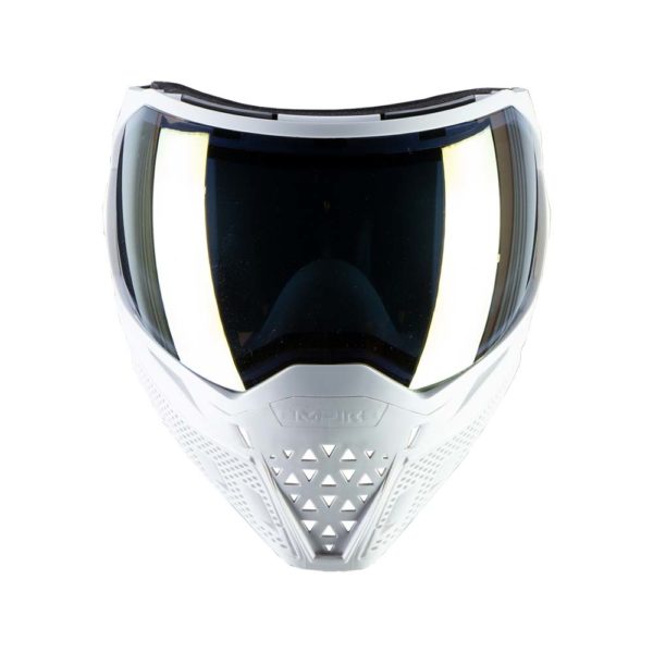 Empire EVS Paintball Mask With Thermal Lens - White/White