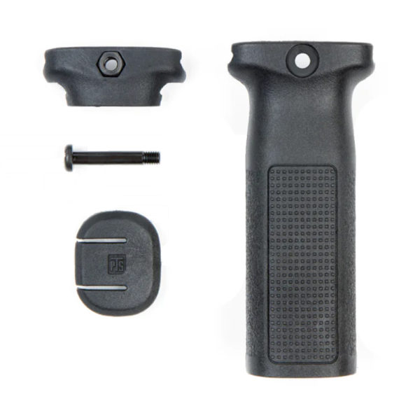 PTS Airsoft Vertical Foregrip With AEG Battery Storage (EPF2) – Black