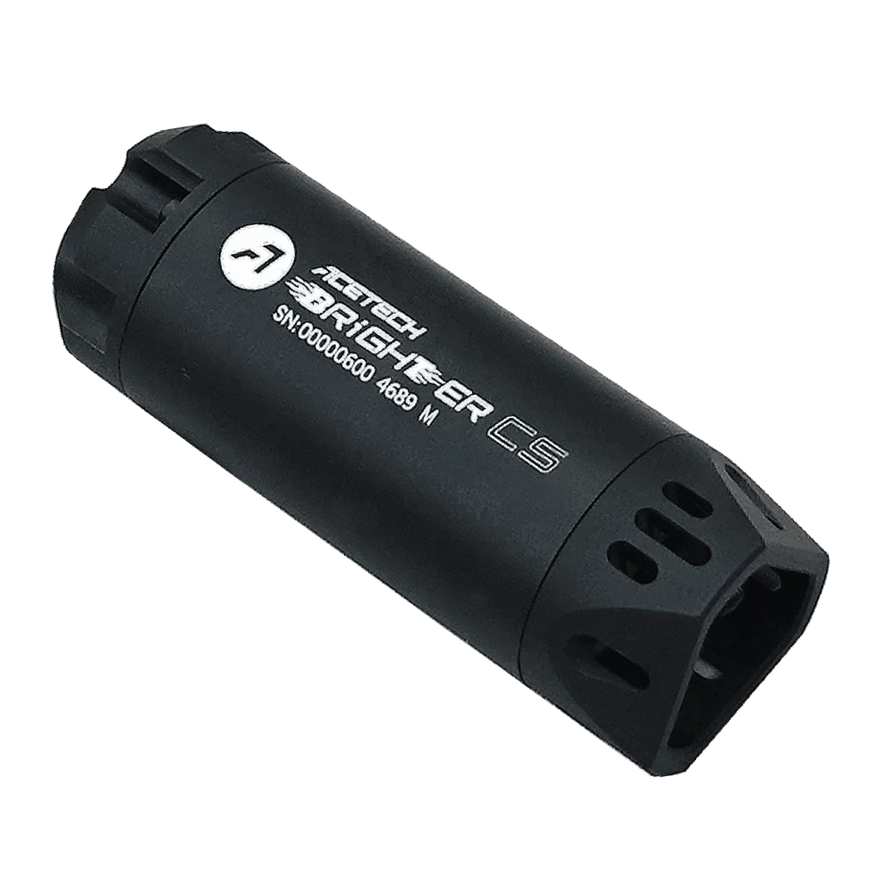 Acetech Brighter CS Airsoft Compact Rechargeable Tracer Unit - Black