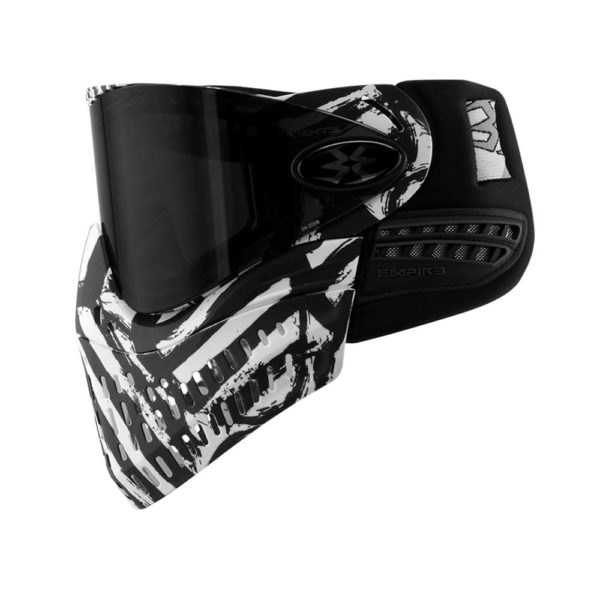 Empire E-Flex Paintball Mask Limited Edition With Thermal Lens - Zebra