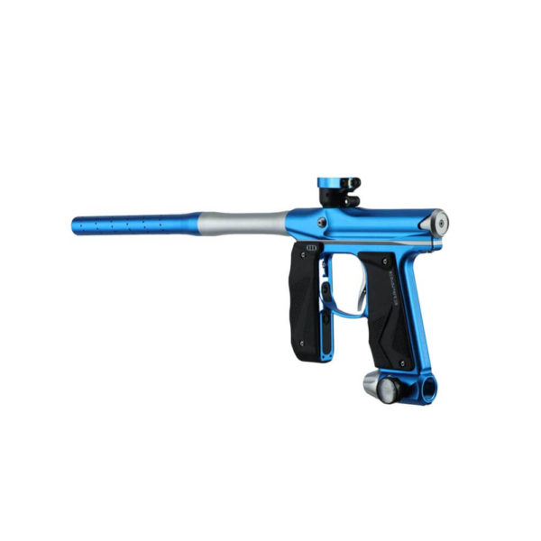Empire Mini GS 2.0 Paintball Gun With 2 Piece Barrel - Dust Blue/Silver