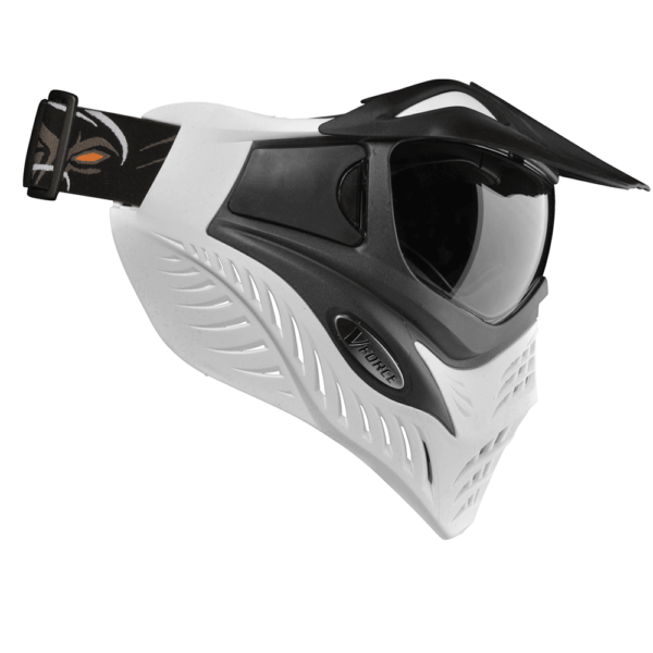 VForce Grill Paintball Mask With Thermal Lens - Ghost (White)