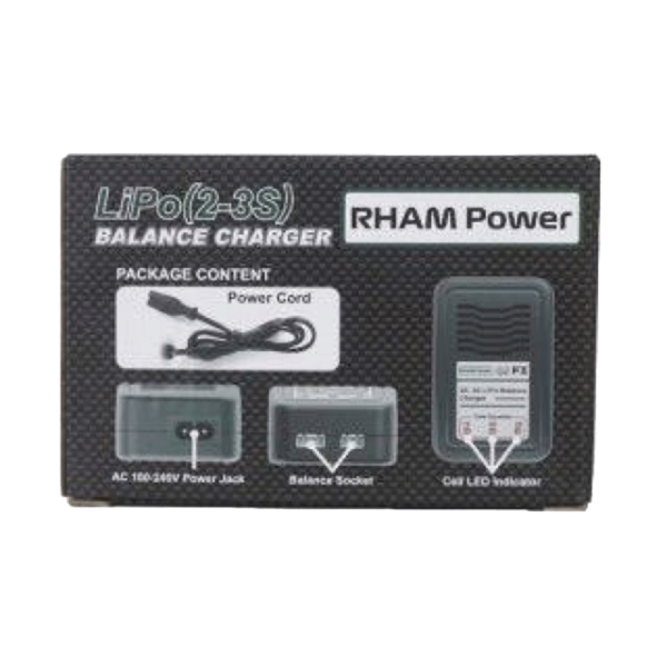 RHAM Airsoft Lipo Battery Balance Charger