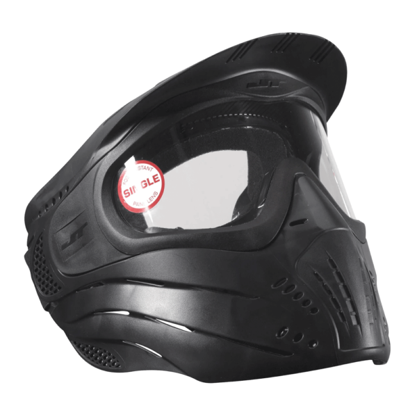 JT Premise Paintball Mask With Single Lens - Black