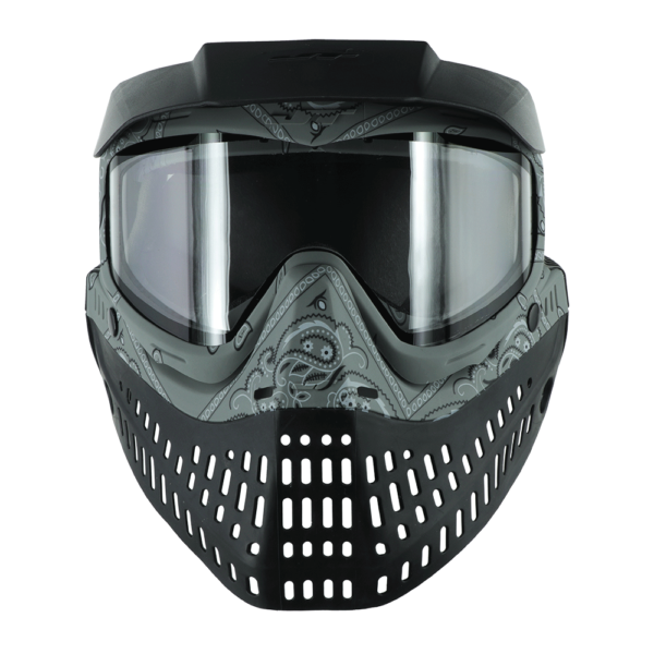 JT Proflex LE Paintball Mask With Thermal Lens - Bandana Gray