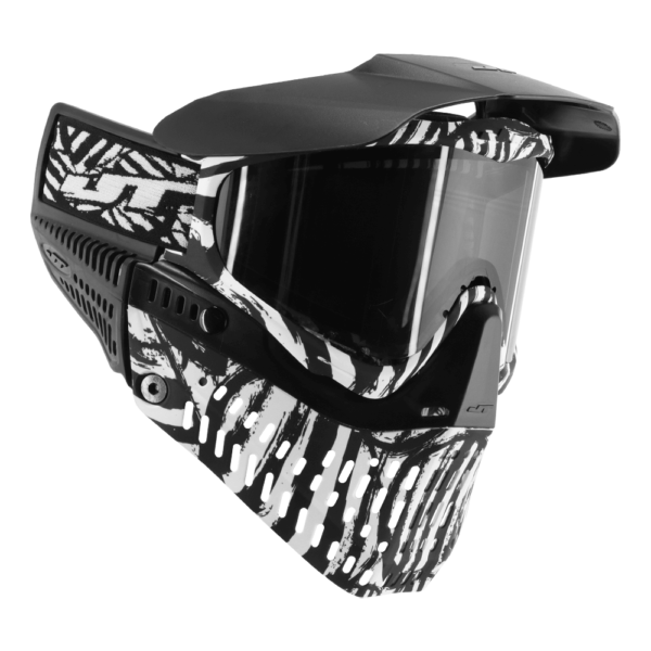 JT Proflex LE Paintball Mask With Thermal Lens - Zebra