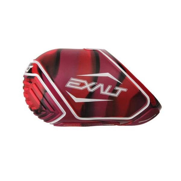 Exalt Paintball Tank Cover - Small 45/48/50ci - Red Swirl