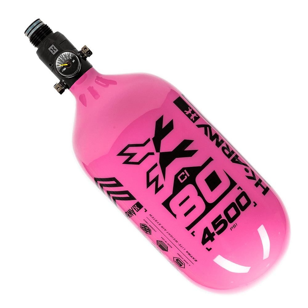 HK Army Aerolite Extra Lite Carbon Fiber Compressed Air Paintball Tank