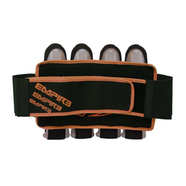 Empire Omega Paintball Harness – 4 Pods- Black/Orange