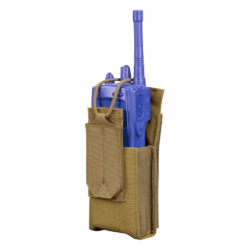 Condor Patrol Radio Gen2 Pouch – Molle Attachment – Coyote