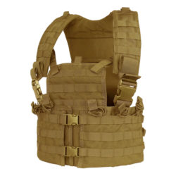 Condor Modular Chest Set Vest – Molle Attachment – Coyote