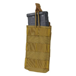 Condor Single Open Top Mag Pouch – Molle Attachment – Coyote