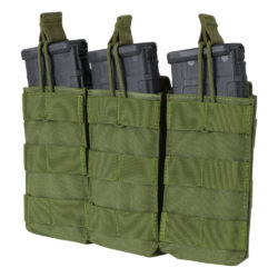 Condor Triple Open Top Mag Pouch – Molle Attachment – OD