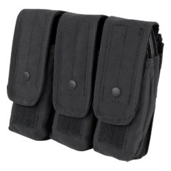 Condor Triple AK Mag Pouch – Molle Attachment – Black