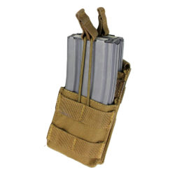 Condor Single Stacker M4 Mag Pouch – Molle Attachment – Coyote