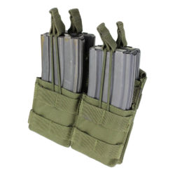 Condor Double Stacker M4 Mag Pouch – Molle Attachment – OD