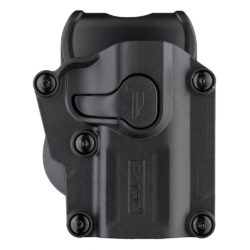 Cytac Polymer Pistol Holster – Paddle Attachment – Right Handed – Per-Fit Universal – Black