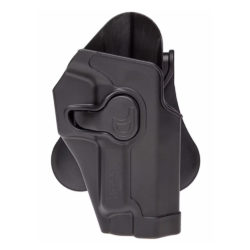 Amomax Rigid Pistol Holster – Paddle Attachment – Right Handed – P226 – Black