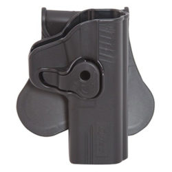 Cytac Polymer Pistol Holster – Paddle Attachment – Right Handed – MP9 – Black