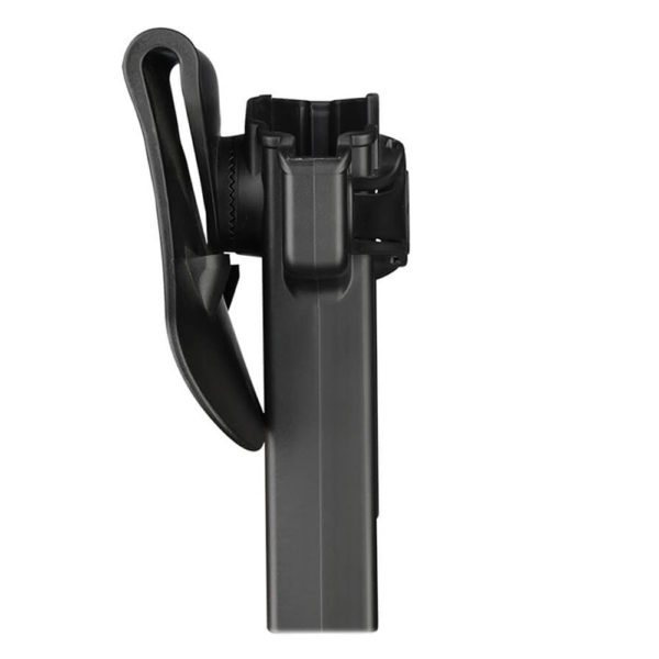 Amomax Rigid Pistol Holster – Paddle Attachment – Right Handed – Hi-Capa – Black