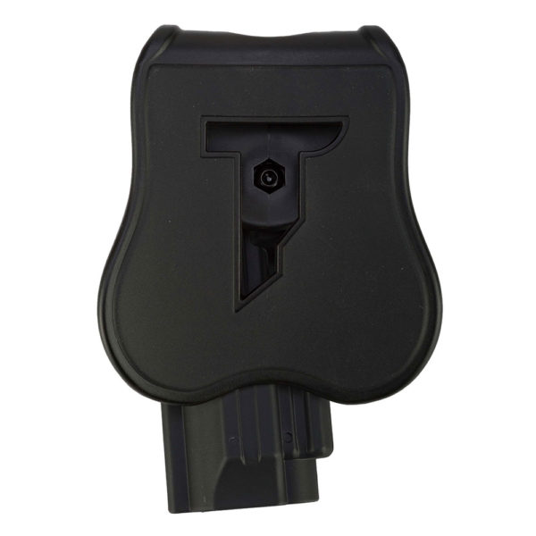Cytac Polymer Pistol Holster – Paddle Attachment – Right Handed – T92 – Black