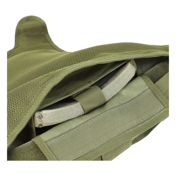 Condor Defender Plate Carrier Vest – Molle Attachment – OD