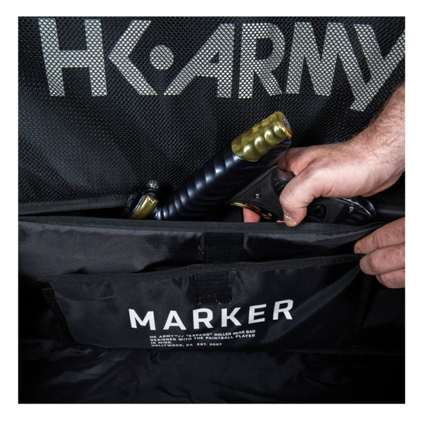 HK Army Expand 75L Roller Gear Bag – Shroud Blackout