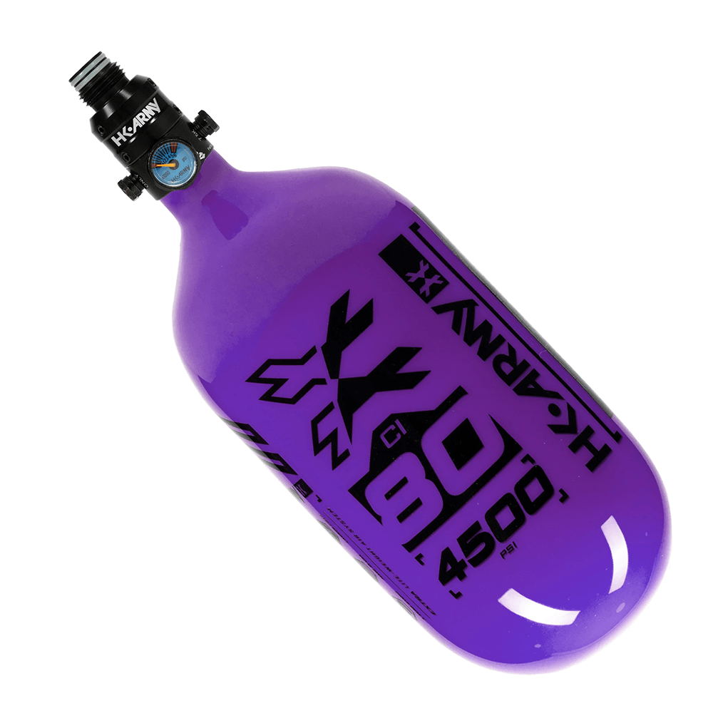 HK Army Aerolite Extra Lite Carbon Fiber Compressed Air Paintball Tank