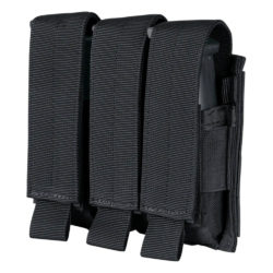 Condor Triple Pistol Mag Pouch – Molle Attachment – Black