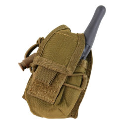 Condor Small Radio Pouch – Molle Attachment – Coyote