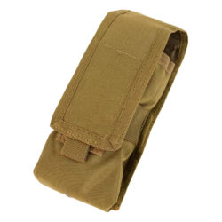Condor Large Radio Pouch – Molle Attachment – Coyote
