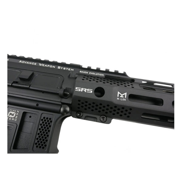Raven Evolution Elite Type Zero SRS Carbine AEG Airsoft Rifle - Black