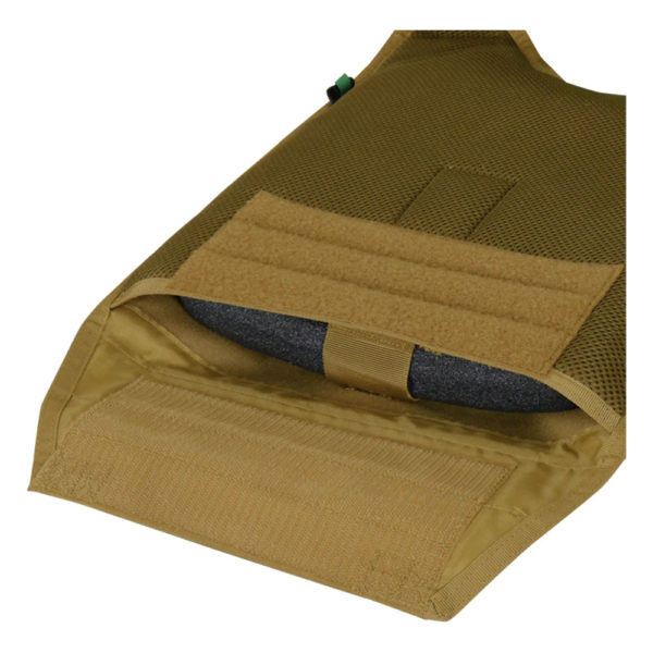 Condor Modular Operator Plate Carrier Vest – Molle Attachment – Coyote