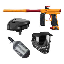 Package Deal - Empire Mini GS 2.0 Paintball Gun – Dust Orange/Red