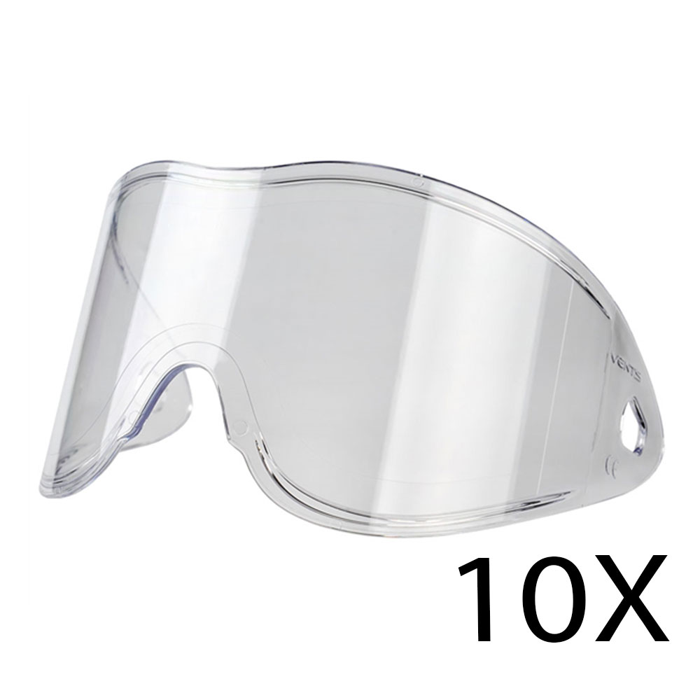 Empire Avatar/E-Flex/E-Vents/Helix Mask Replacement Single Lens - 10 Units  - Clear