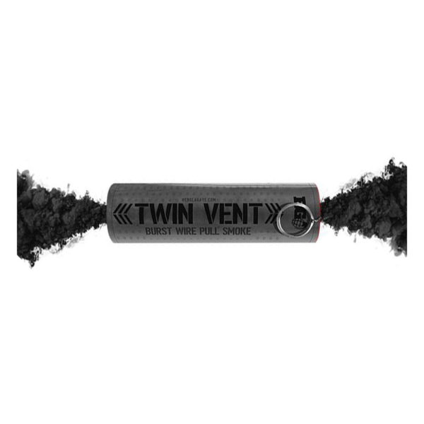 Enola Gaye Smoke Grenade – Wire Pull – Twin Vent Burst – Black