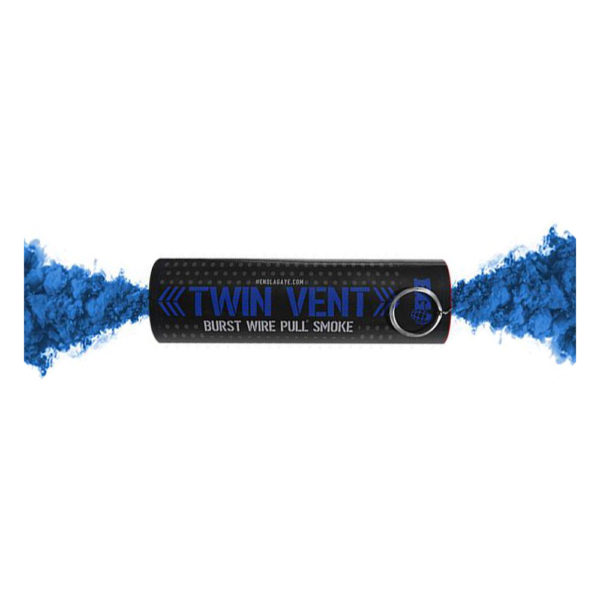 Enola Gaye Smoke Grenade – Wire Pull – Twin Vent Burst – Blue