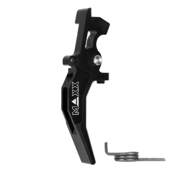 Maxx Airsoft CNC Aluminium Advanced Speed Trigger – Style C – Black