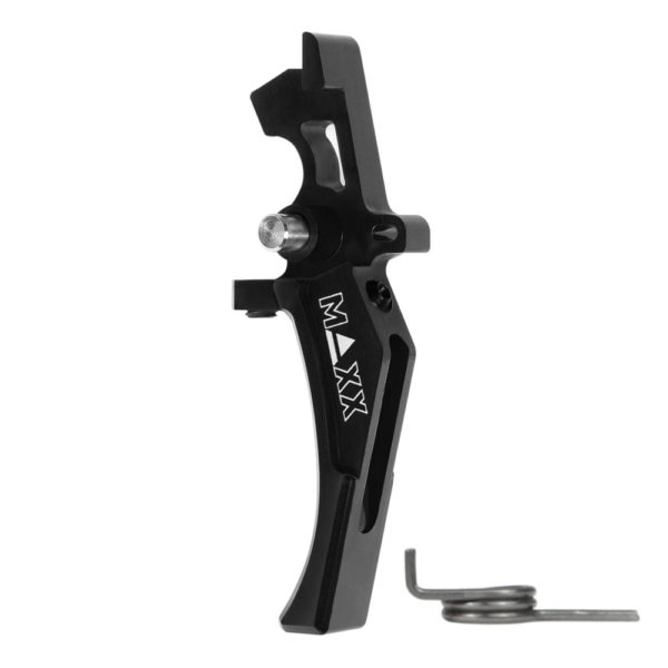 Maxx Airsoft CNC Aluminum Advanced Speed Trigger – Style D – Black