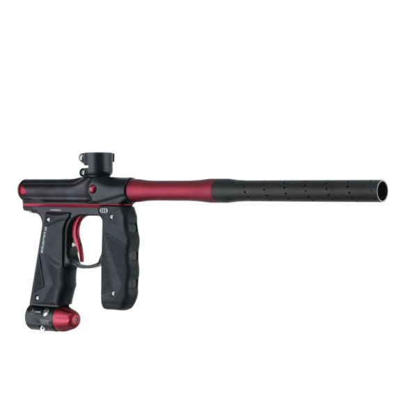 Empire Mini GS 2.0 Paintball Gun With 2 Piece Barrel - Dust Black/Dust Red