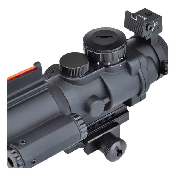 Impact Sight – 4×32 Scope – With Laser – Red/Green Dot – Black