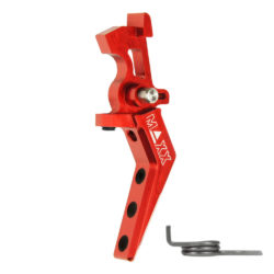 Maxx Airsoft CNC Aluminium Advanced Speed Trigger – Style A – Red
